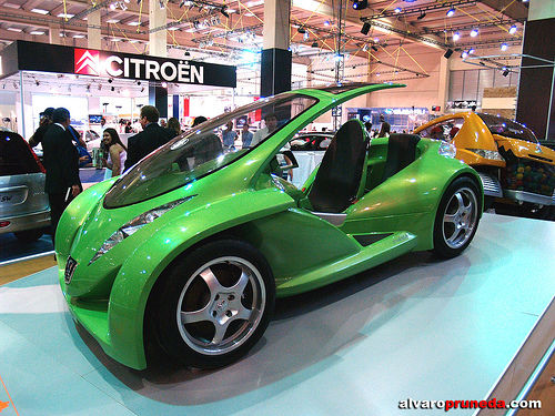 auto en exhibision